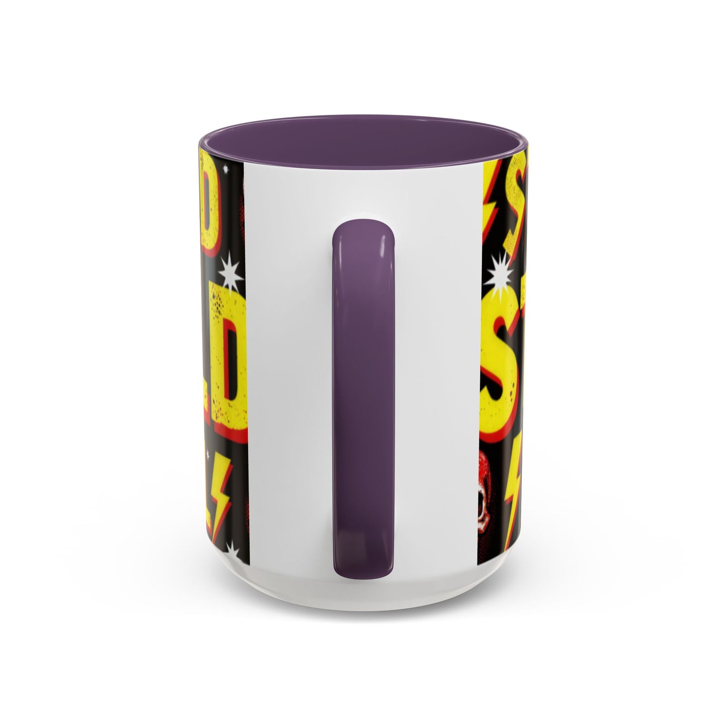Wild Skull Coffee Mug — Bold Retro "Wild" Design, 11/15oz Accent Ceramic