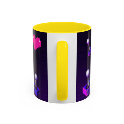Game Over Coffee Mug — Retro Pixel Arcade Accent Mug (11/15oz)