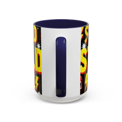 Wild Skull Coffee Mug — Bold Retro "Wild" Design, 11/15oz Accent Ceramic
