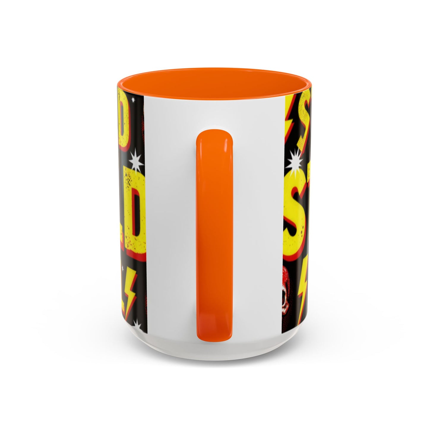 Wild Skull Coffee Mug — Bold Retro "Wild" Design, 11/15oz Accent Ceramic