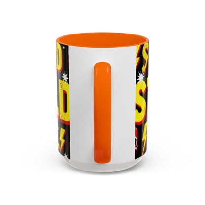 Wild Skull Coffee Mug — Bold Retro "Wild" Design, 11/15oz Accent Ceramic