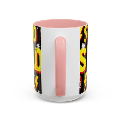 Wild Skull Coffee Mug — Bold Retro "Wild" Design, 11/15oz Accent Ceramic