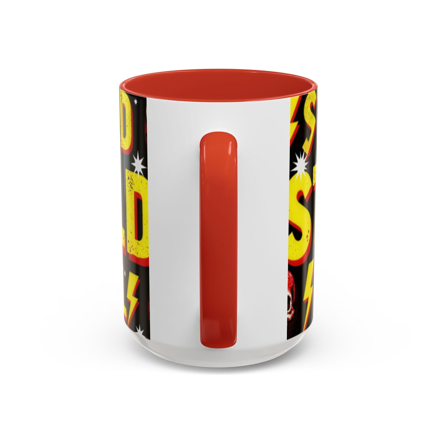 Wild Skull Coffee Mug — Bold Retro "Wild" Design, 11/15oz Accent Ceramic