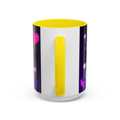 Game Over Coffee Mug — Retro Pixel Arcade Accent Mug (11/15oz)