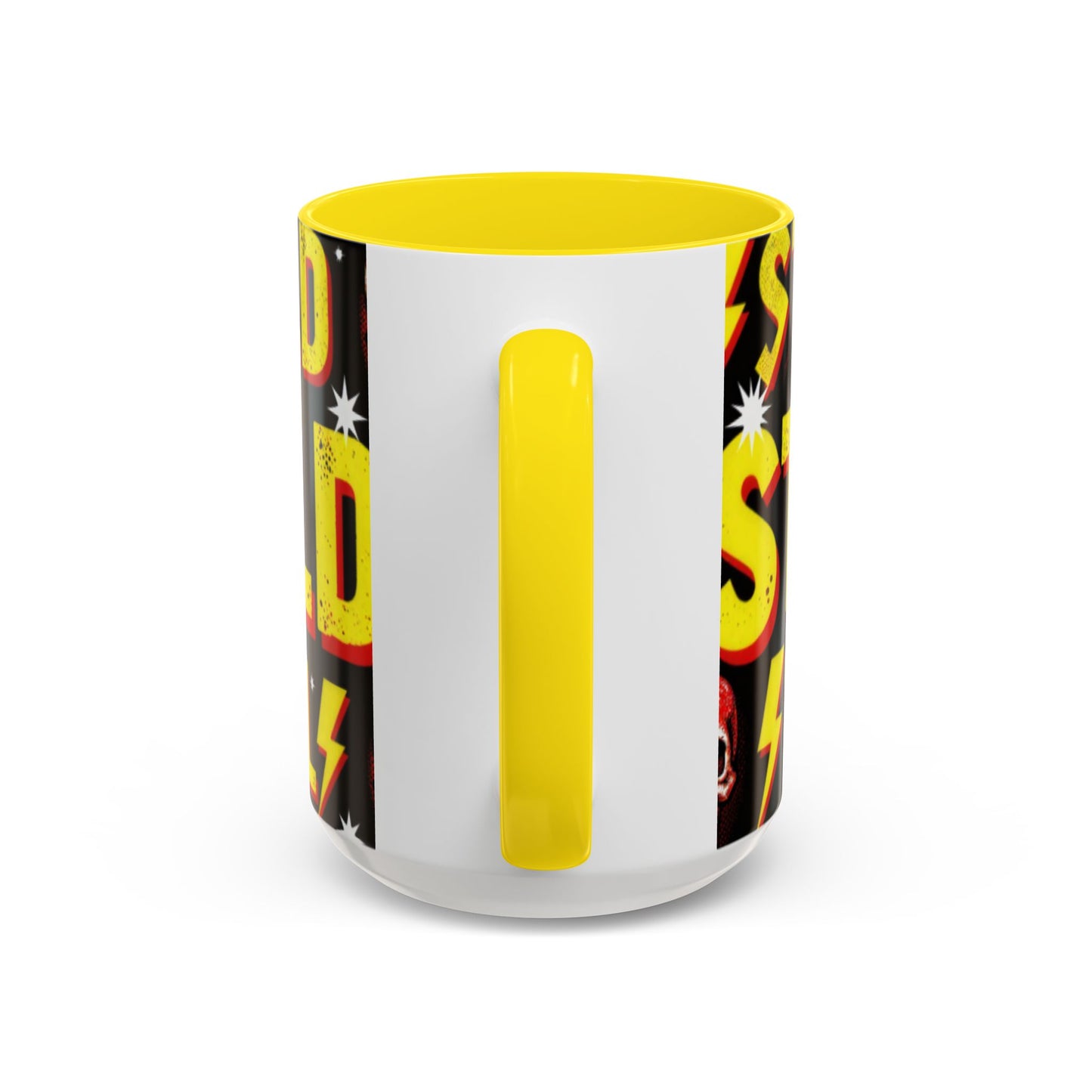 Wild Skull Coffee Mug — Bold Retro "Wild" Design, 11/15oz Accent Ceramic
