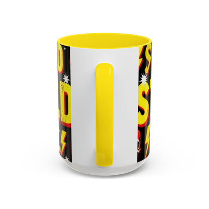 Wild Skull Coffee Mug — Bold Retro "Wild" Design, 11/15oz Accent Ceramic
