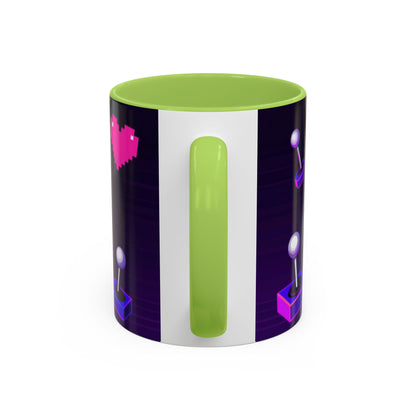 Game Over Coffee Mug — Retro Pixel Arcade Accent Mug (11/15oz)